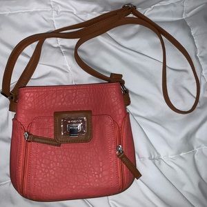 Pink handbag